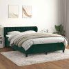 Box spring postel s matrací 140x200 cm samet [3127678] (Barva Růžová)