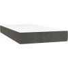 Box spring postel s matrací 80 x 200 cm samet [3127521] (Barva Tmavě moddrá)