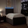 Box spring postel s matrací 120x200 cm textil [3293949] (Barva Světle šedá)