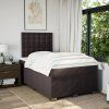 Box spring postel s matrací 120x200 cm textil [3293949] (Barva Světle šedá)