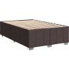 Box spring postel s matrací 120x200 cm textil [3293949] (Barva Světle šedá)