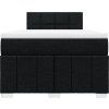 Box spring postel s matrací 120x200 cm textil [3287035] (Barva Světle šedá)