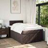 Box spring postel s matrací 120x200 cm textil [3287035] (Barva Světle šedá)