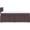 Box spring postel s matrací 120x200 cm textil [3287035] (Barva Světle šedá)