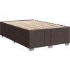 Box spring postel s matrací 120x200 cm textil [3287035] (Barva Světle šedá)