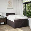 Box spring postel s matrací 120x200 cm textil [3287028] (Barva Světle šedá)