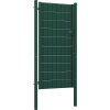 Plotová branka PVC a ocel 100 x 124 cm [145234] (Barva Antracitová)