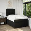 Box spring postel s matrací 120x200 cm textil [3291649] (Barva Světle šedá)