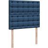 Box spring postel s matrací 120x200 cm textil [3291649] (Barva Světle šedá)