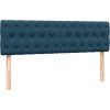 Box spring postel s matrací a LED 160x220 cm samet [3317223] (Barva Světle šedá)