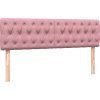 Box spring postel s matrací a LED 160x220 cm samet [3317223] (Barva Světle šedá)