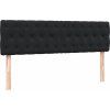 Box spring postel s matrací a LED 160x220 cm samet [3317223] (Barva Světle šedá)
