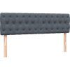 Box spring postel s matrací a LED 160x220 cm samet [3317223] (Barva Světle šedá)