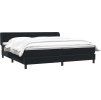 Postel Box Spring s matracemi 180x210 cm samet [3317372] (Barva Růžová)