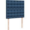 Box spring postel s matrací 90x200 cm textil [3291570] (Barva Krémová)