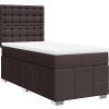 Box spring postel s matrací 90x200 cm textil [3291570] (Barva Krémová)