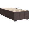 Box spring postel s matrací 90x200 cm textil [3291570] (Barva Krémová)