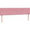 Postel Box Spring s matracemi 180x220 cm samet [3317411] (Barva Černá)