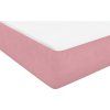 Postel Box Spring s matracemi 180x220 cm samet [3317411] (Barva Černá)