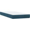 Postel Box Spring s matracemi 180x220 cm samet [3317411] (Barva Černá)