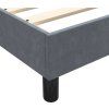 Postel Box Spring s matracemi 180x220 cm samet [3317411] (Barva Černá)