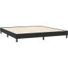 Postel Box Spring s matracemi 180x220 cm samet [3317411] (Barva Černá)