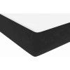 Postel Box Spring s matracemi 180x220 cm samet [3317411] (Barva Černá)