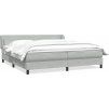 Postel Box Spring s matracemi 180x220 cm samet [3317411] (Barva Černá)