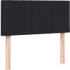 Box spring postel s matrací 90x220 cm samet [3318313] (Barva Tmavě moddrá)