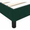 Box spring postel s matrací 90x220 cm samet [3318313] (Barva Tmavě moddrá)