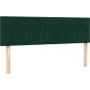 Box spring postel s matrací 140x220 cm samet [3318322] (Barva Tmavě šedá)
