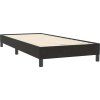 Box spring postel s matrací 90x220 cm samet [3317974] (Barva Tmavě šedá)
