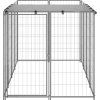 Psí kotec 2,42 m² ocel [3082199] (Barva Černá)