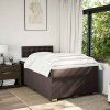 Box spring postel s matrací 120x200 cm textil [3287050] (Barva Tmavě šedá)