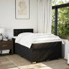 Box spring postel s matrací 120x200 cm textil [3287050] (Barva Tmavě šedá)