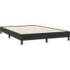 Box spring postel s matrací 140x220 cm samet [3316738] (Barva Tmavě šedá)