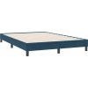 Box spring postel s matrací 140x220 cm samet [3316738] (Barva Tmavě šedá)