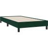 Box spring postel s matrací 80x210 cm samet [3317341] (Barva Tmavě moddrá)