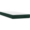 Box spring postel s matrací 80x210 cm samet [3317341] (Barva Tmavě moddrá)