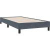 Box spring postel s matrací 90x210 cm samet [3317348] (Barva Růžová)