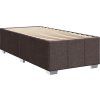 Box spring postel s matrací 90x200 cm textil [3289260] (Barva Černá)