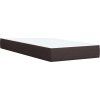 Box spring postel s matrací 90x200 cm textil [3289260] (Barva Černá)