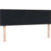 Box spring postel s matrací a LED 160x210 cm samet [3316695] (Barva Světle šedá)