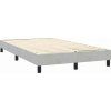 Box spring postel s matrací a LED 160x210 cm samet [3317084] (Barva Růžová)