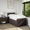 Box spring postel s matrací 90x200 cm textil [3286944] (Barva Světle šedá)