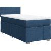 Box spring postel s matrací 90x200 cm textil [3286952] (Barva Tmavě šedá)