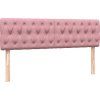 Box spring postel s matrací a LED 160x210 cm samet [3317177] (Barva Černá)