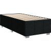 Box spring postel s matrací 90x200 cm textil [3286965] (Barva Světle šedá)