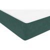 Box spring postel s matrací a LED 80x210 cm samet [3317050] (Barva Tmavě šedá)
