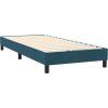 Box spring postel s matrací a LED 80x210 cm samet [3317050] (Barva Tmavě šedá)